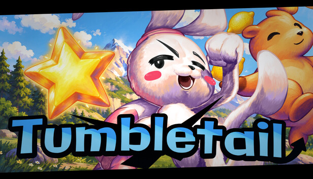 Tumbletail key art featuring its cast of animal brawlers